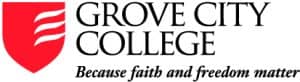 Grove City College Because faith and freedom matter logo