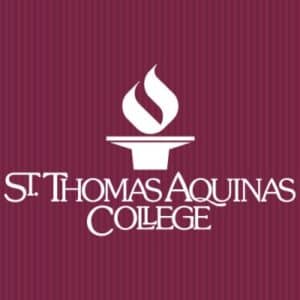 St. Thomas Aquinas Wordmark with Torch Logo