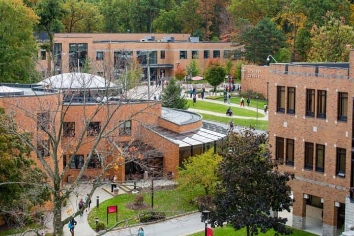 Caldwell University campus common area