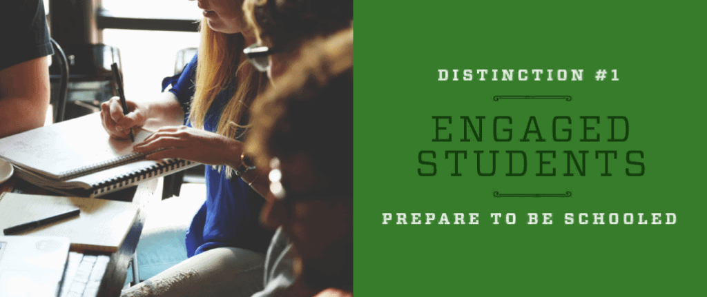 Colleges of Distinction: Engaged Students