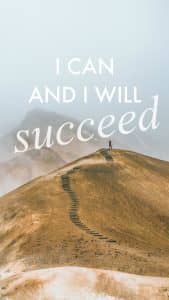 I Can & I Will Succeed: Motivational Wallpapers