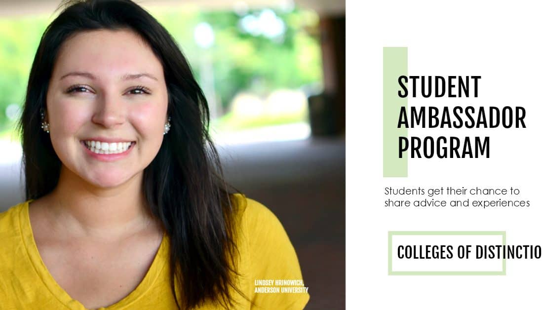 Colleges Of Distinction Announces Its First Student Ambassador