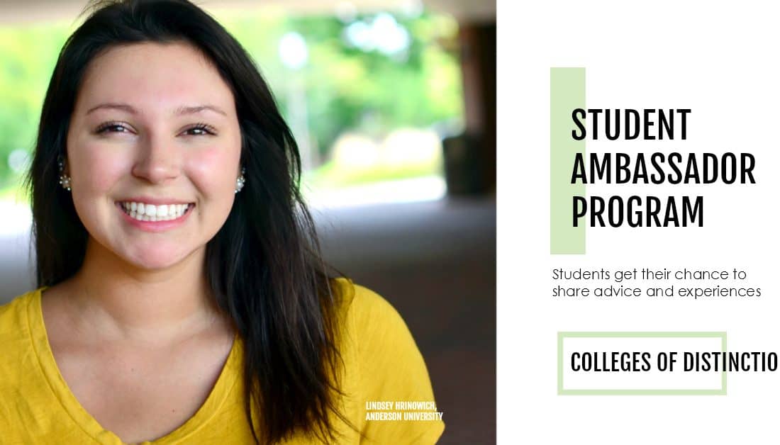 Colleges of Distinction Announces it’s First Student Ambassador