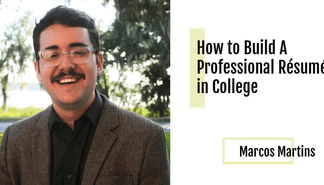 Colleges of Distinction Ambassador Marcos Martins