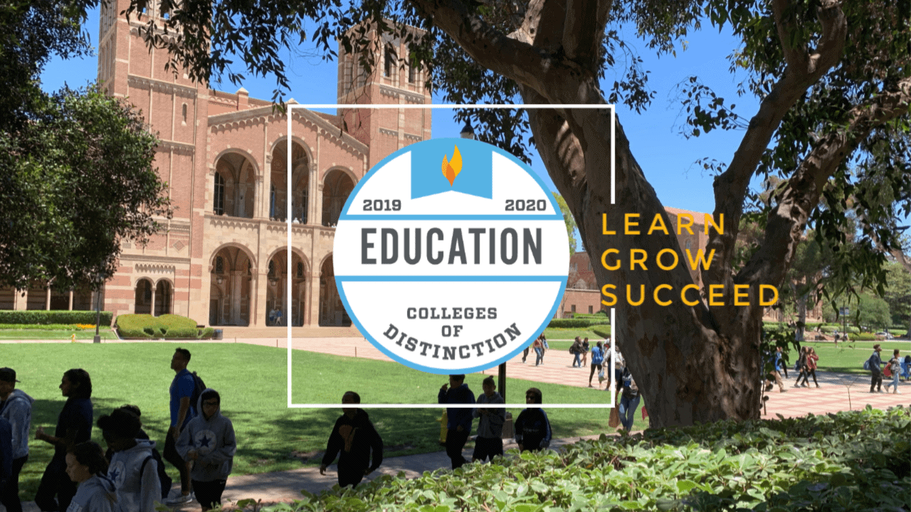 The Top Education Colleges Of Distinction Of 2019-2020