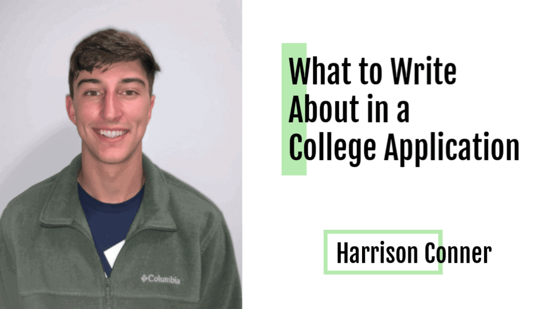 Harrison Conner, Colleges of Distinction Ambassador