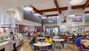 CSU Long Beach Dining Hall Cafeteria