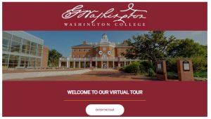 Washington College virtual tour portal