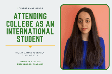 Student Ambassador – Roulan Ayman Abunahla Stillman College International Student
