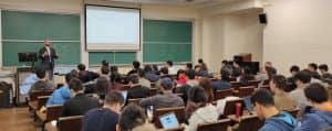 columbia university classroom