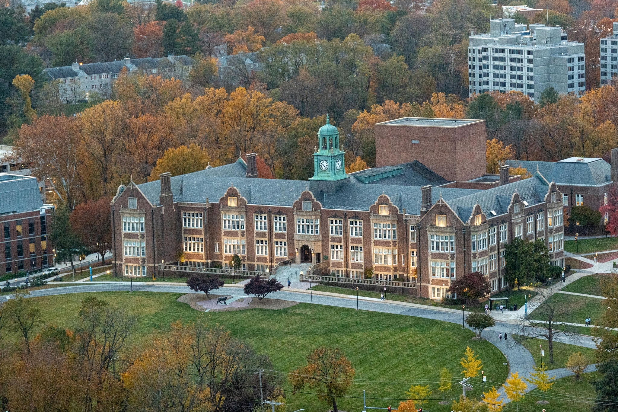 towson college visit