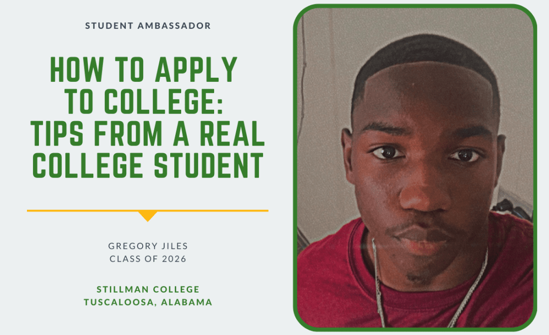 Gregory Jiles Student Ambassador for Stillman College