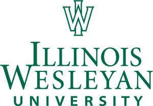 Illinois Wesleyan University logo stacked