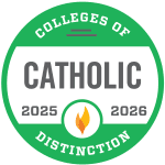 Catholic Colleges of Distinction badge