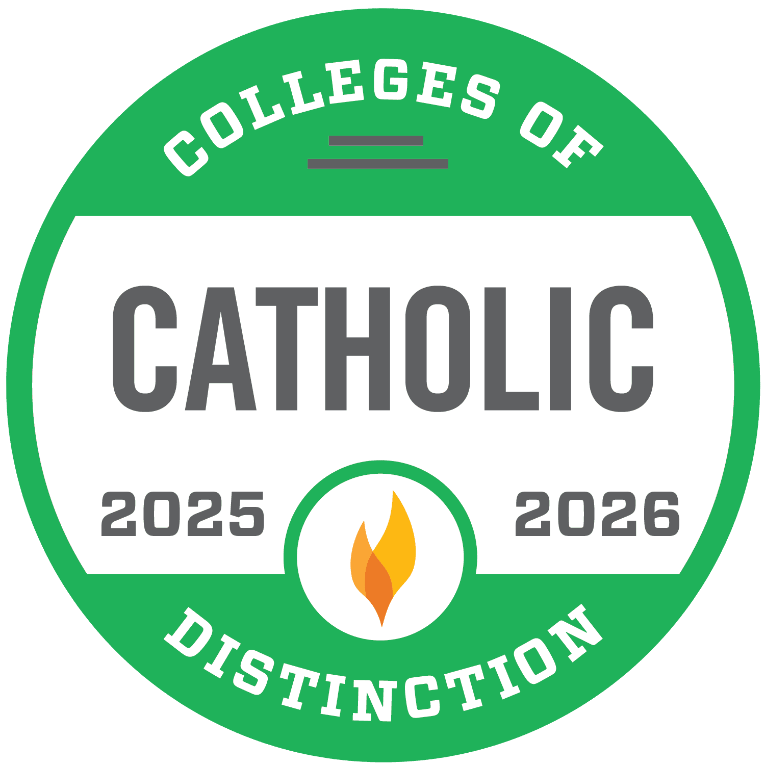 Catholic Colleges of Distinction badge