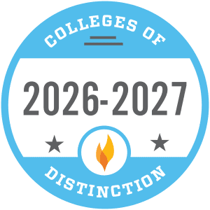 2023-2024 Colleges of Distinction badge