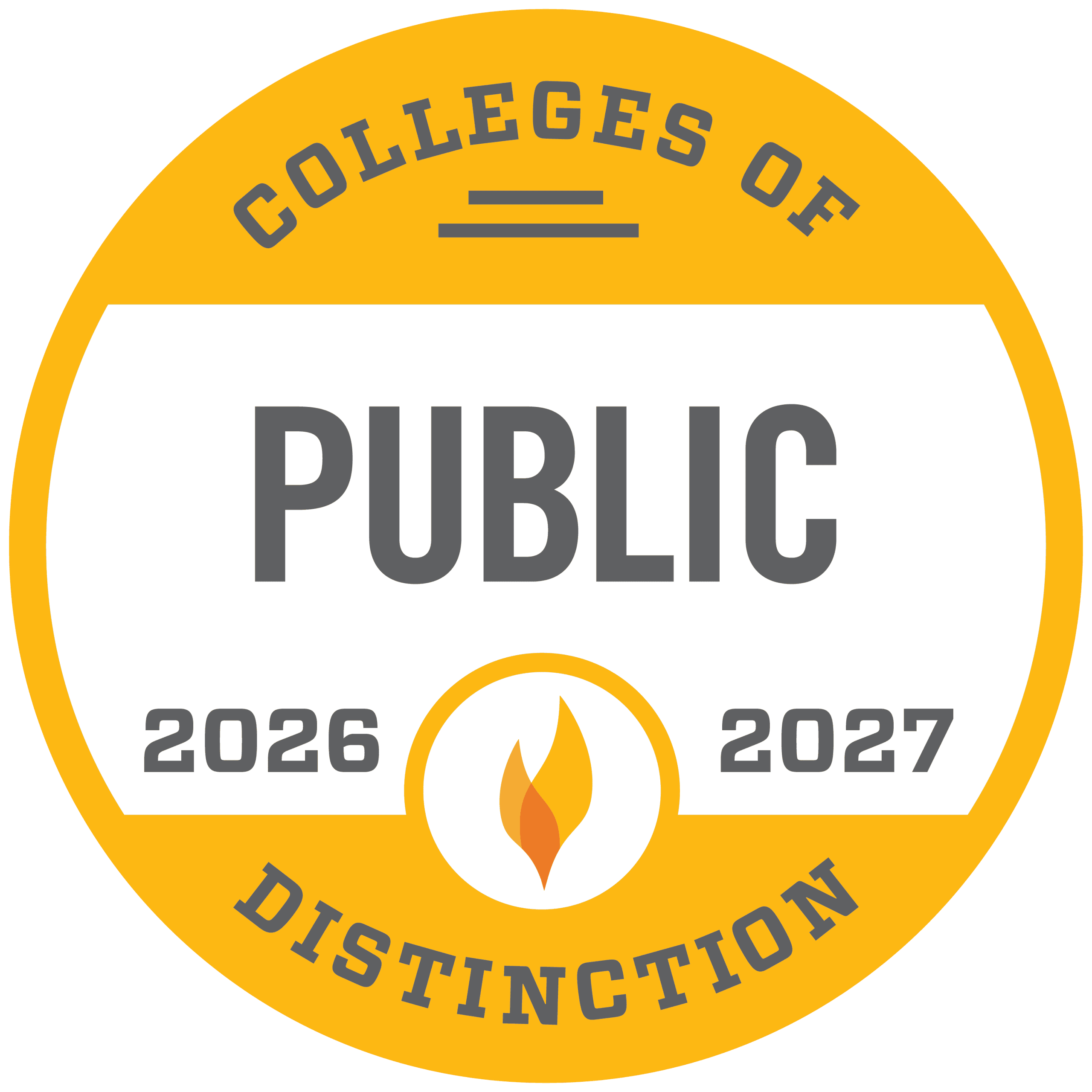 Public Colleges of Distinction badge