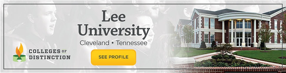 Lee University advertisement