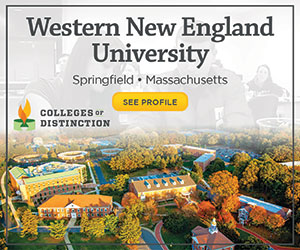 Western New England University ad