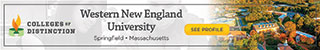 Western New England University mobile ad