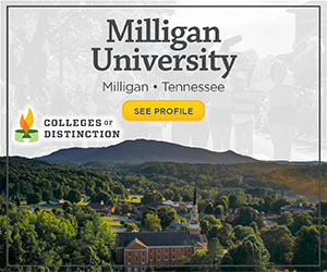Milligan University Colleges of Distinction ad