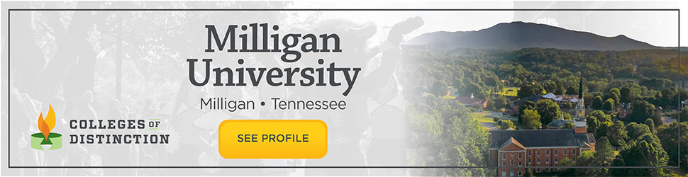 Milligan University Colleges of Distinction ad