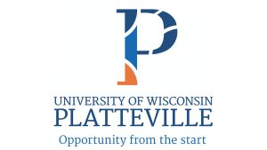 University of Wisconsin–Platteville Logo and Wordmark that says "Opportunity from the start"